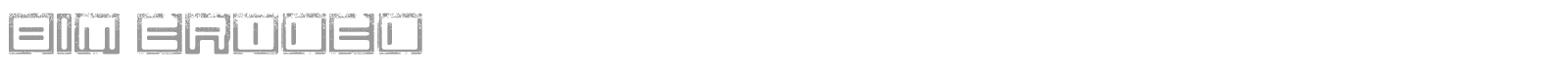 Bim Eroded font preview